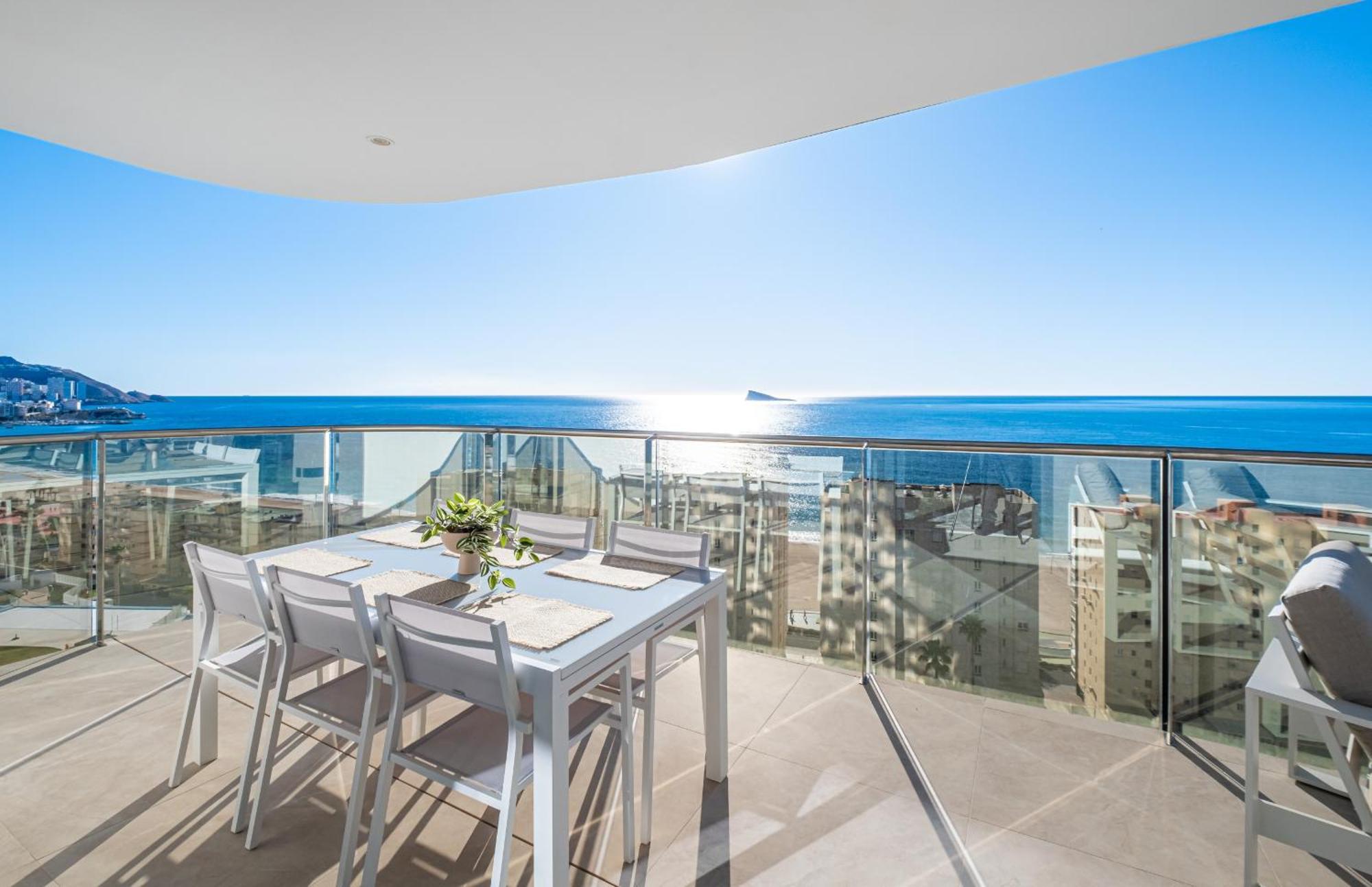 Sunset Cliffs Deluxe Apartment 6133 Poniente Beach Benidorm Exterior foto